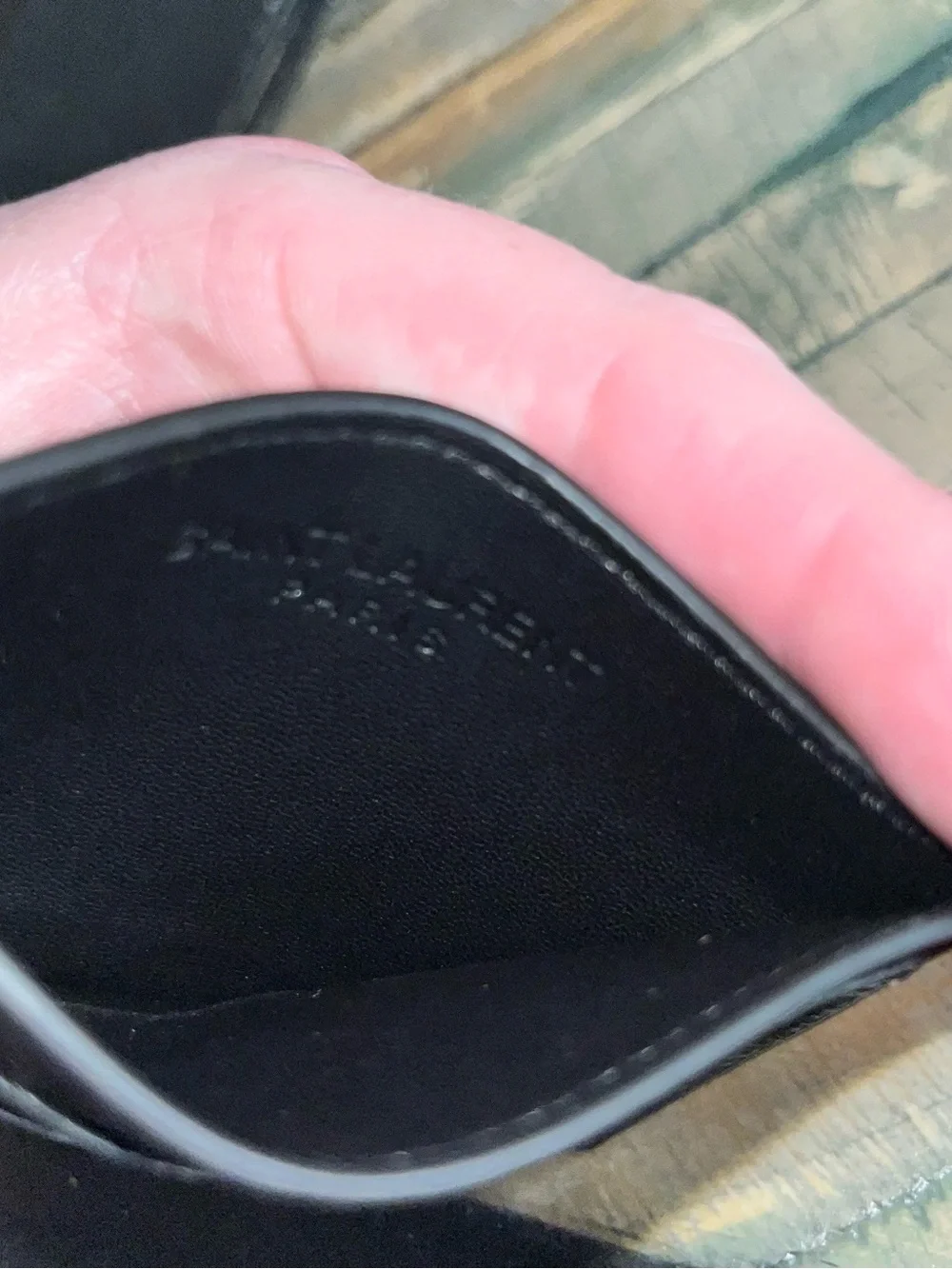 Saint Laurent compact card